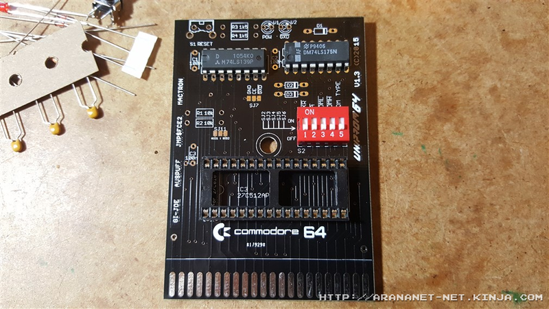 Illustration for article titled Montaje y review del cartucho uniprom64 para c64 / c128